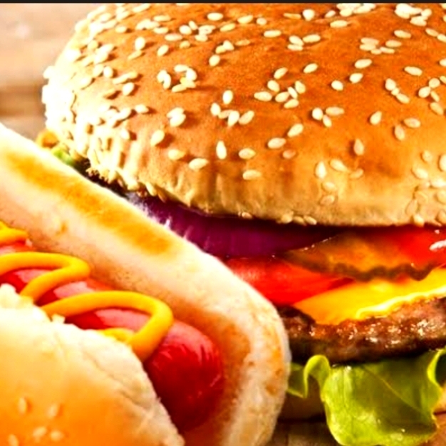 Hamburguesa Sencilla y Hot Dog