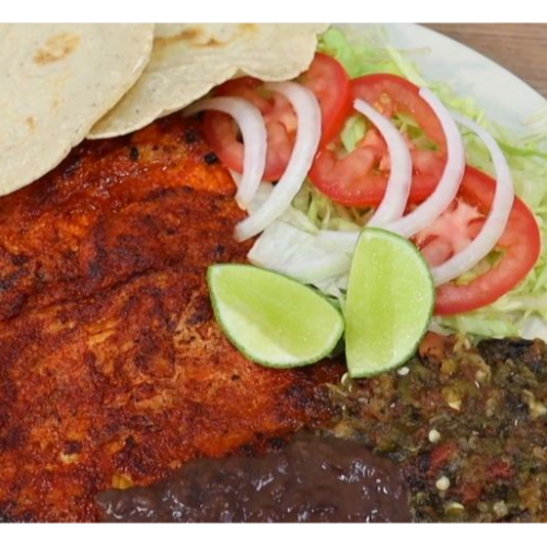 Platillo de Carne Enchilada