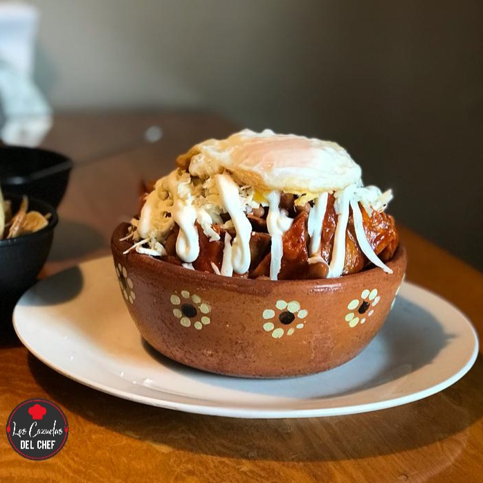Especial de chilaquiles Cazuela del Chef