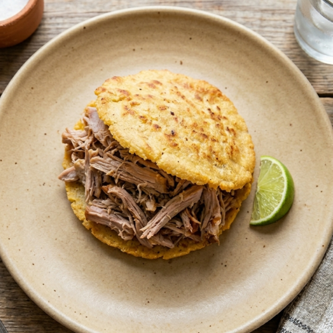 Gordita Carne de Puerco