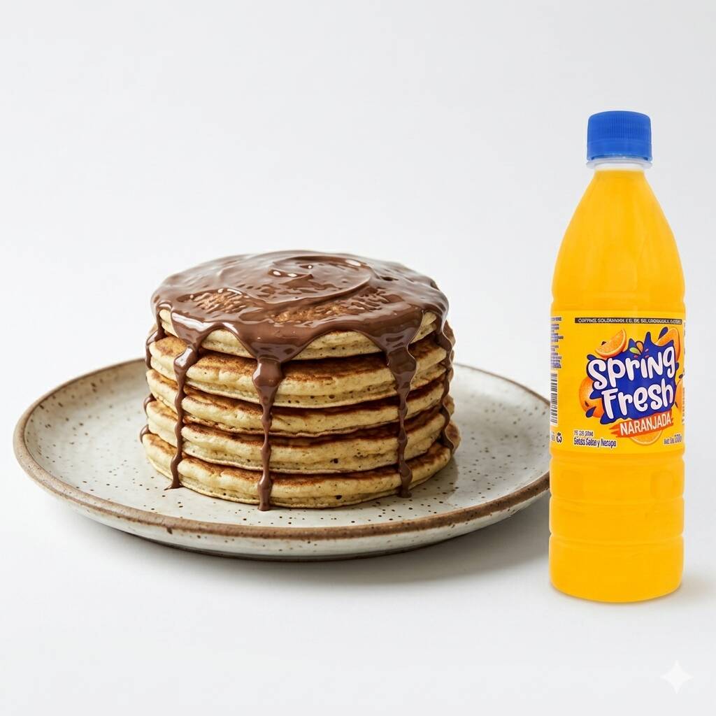 Hot Cakes con Nutella™
