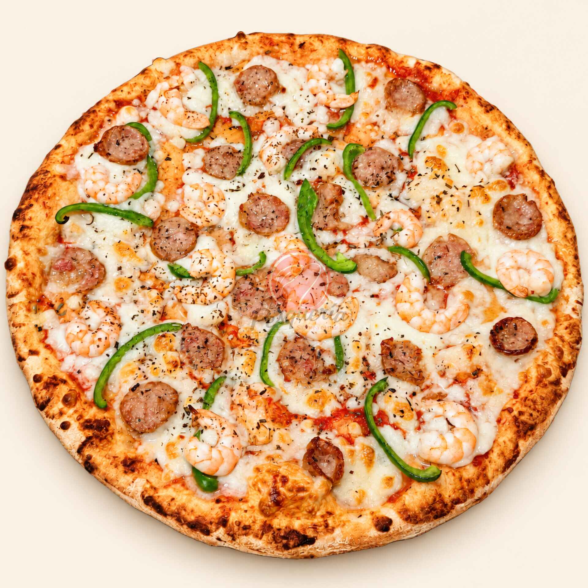 Pizza de Camarón la Messi