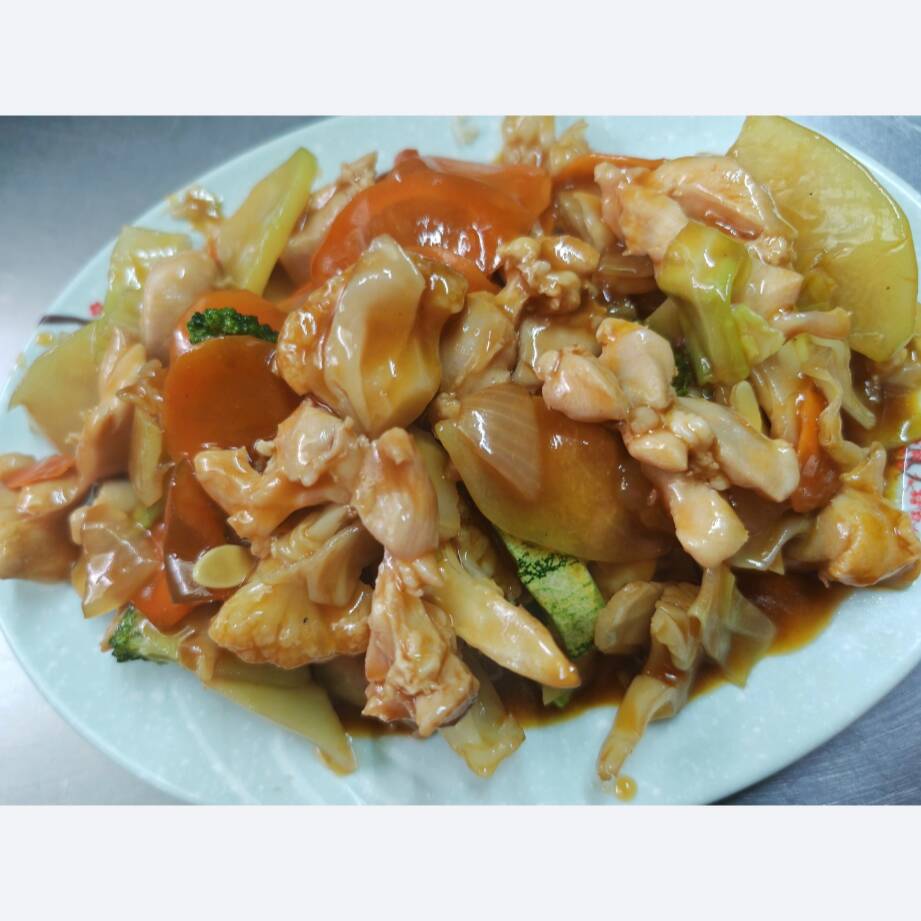 42 - Chop Suey con Pollo Salsa o seco