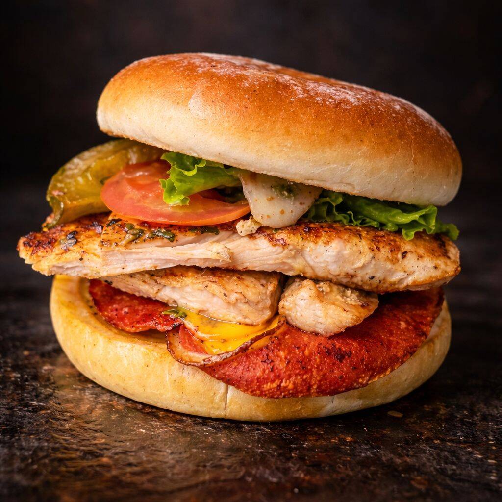 Burger De Pollo