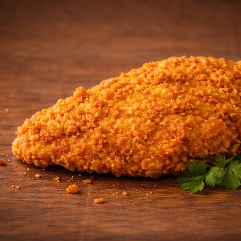 Pieza de Pollo Frita Pechuga