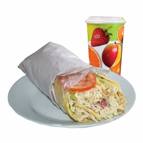 Combo Enchilada de Pollo con Jugo