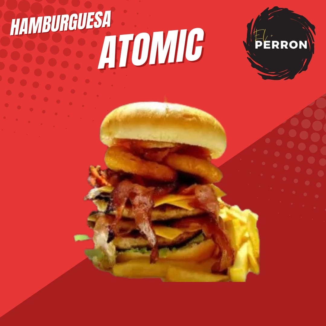 Hamburguesa sirloin Atomica