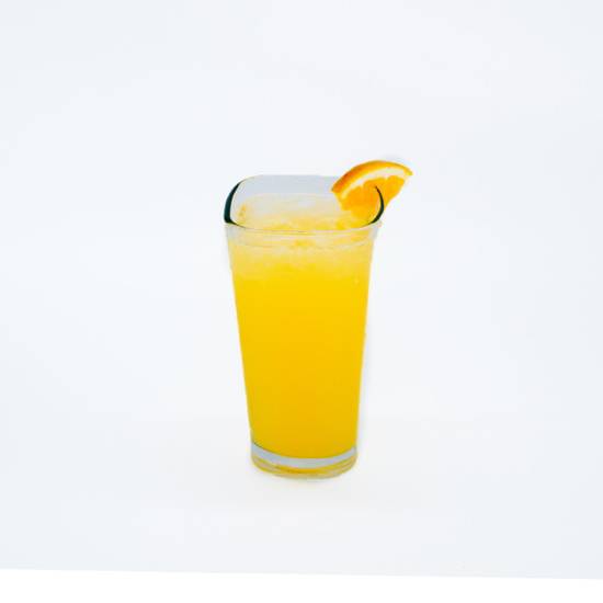 Naranjada con helado de limón