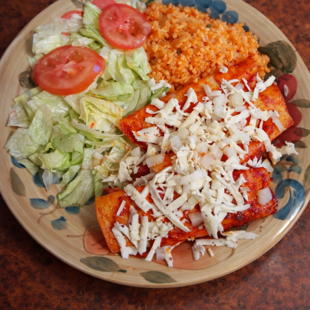 ENCHILADAS ROJAS