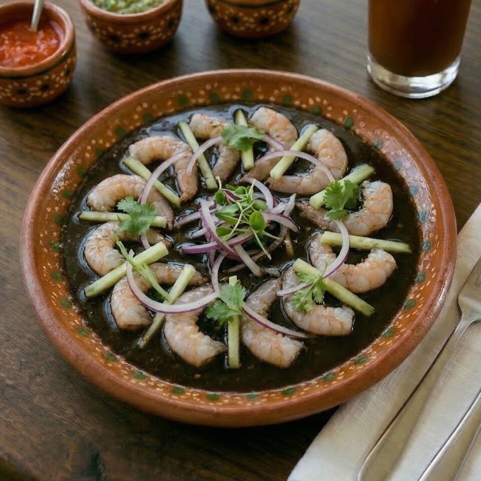 Aguachile Negro de Camarón