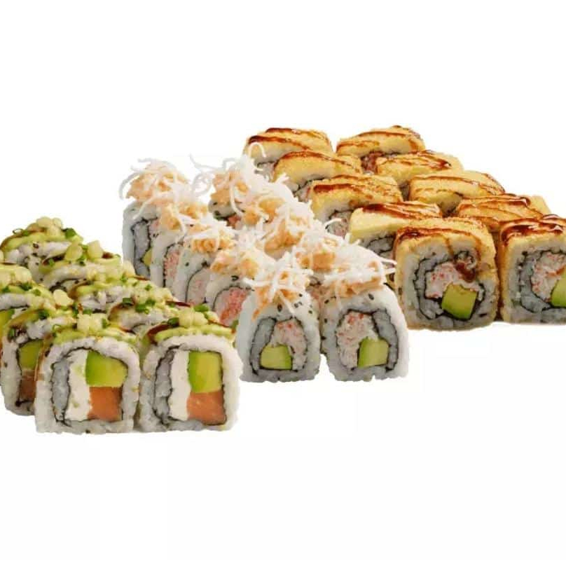 Mix 40 makis fríos ( 4 sabores )