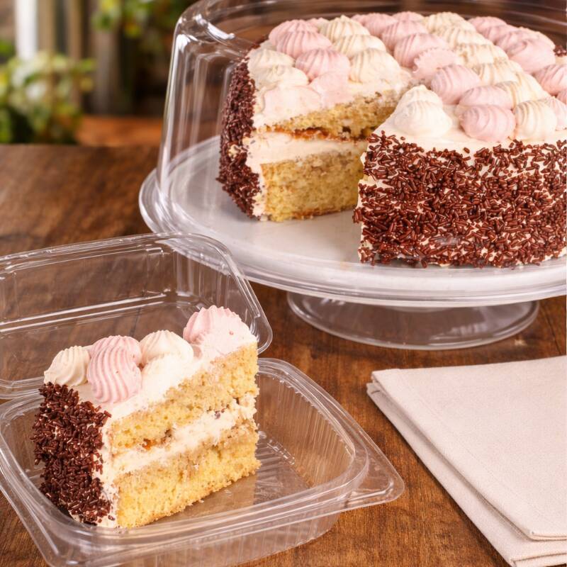 Rebanada Pastel Tres Leches con TURÍN