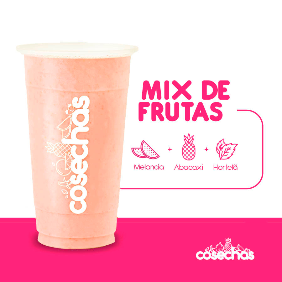 O frescor da hortelã realça os sabores da melancia e do abacaxi, proporcionando uma bebida leve, refrescante e cheia de vivacidade.