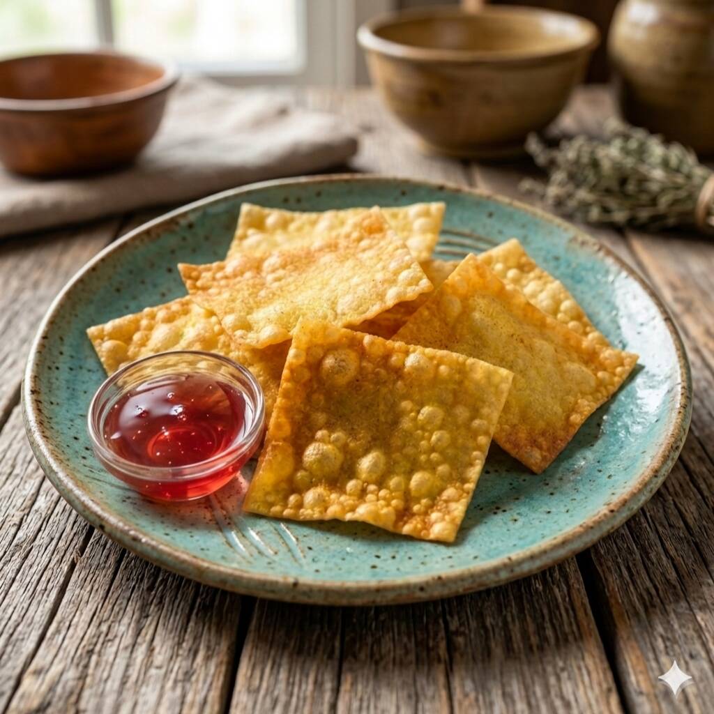 WANTAN FRITO 6 UNIDADES