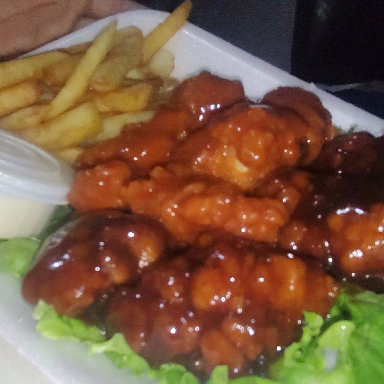Boneless con Papas