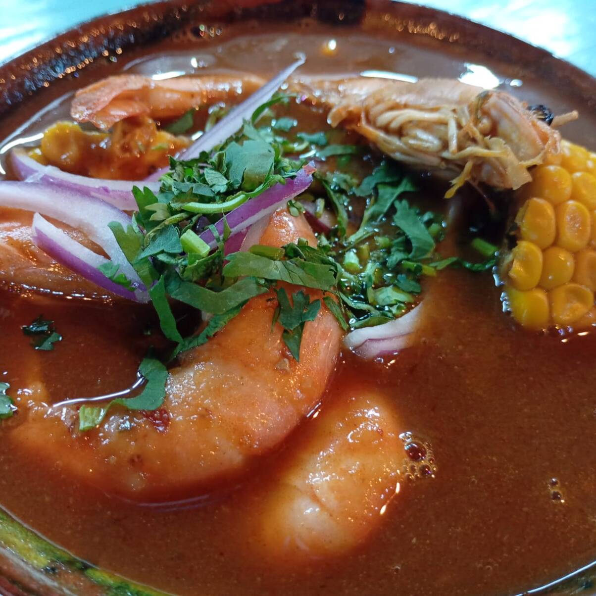 Caldo de Camarón