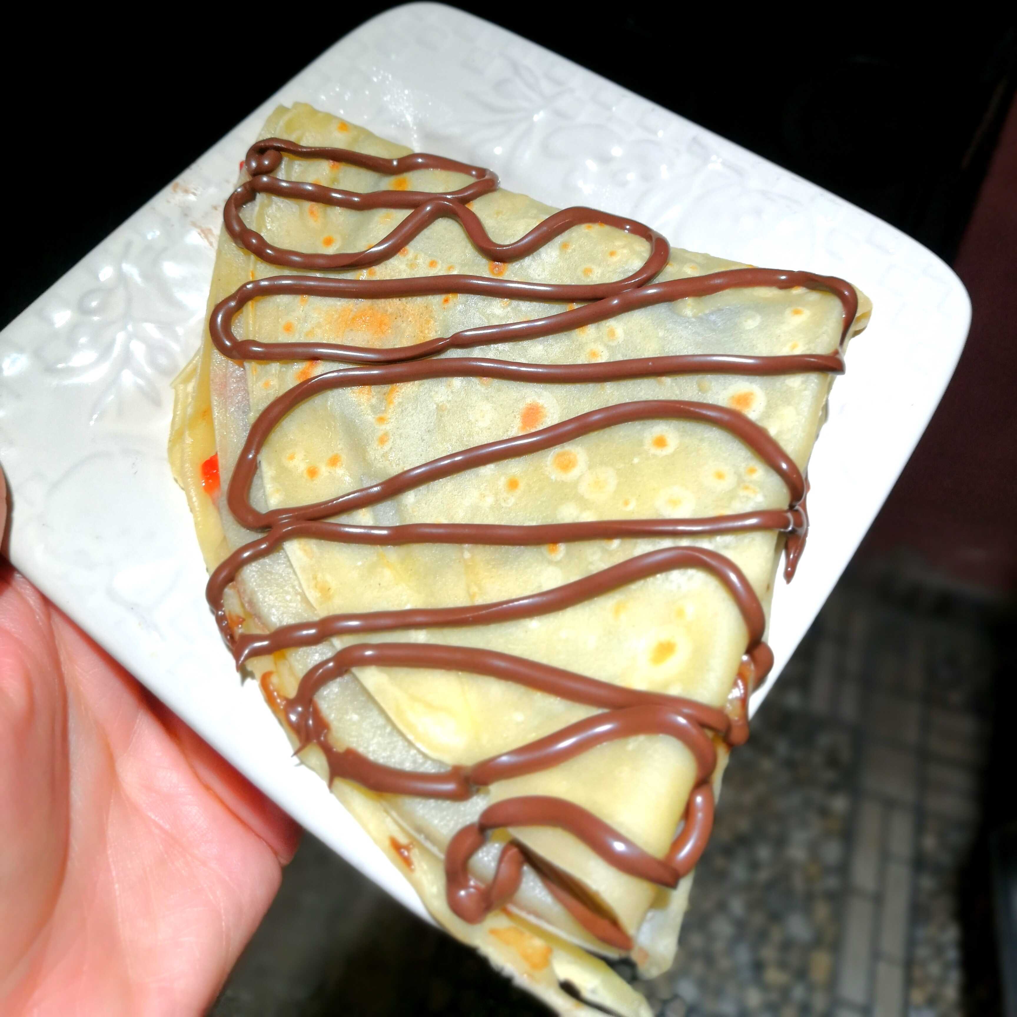 Crepa NUTELLA con Fresa