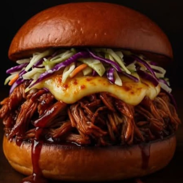 The Pullet Pork Burger