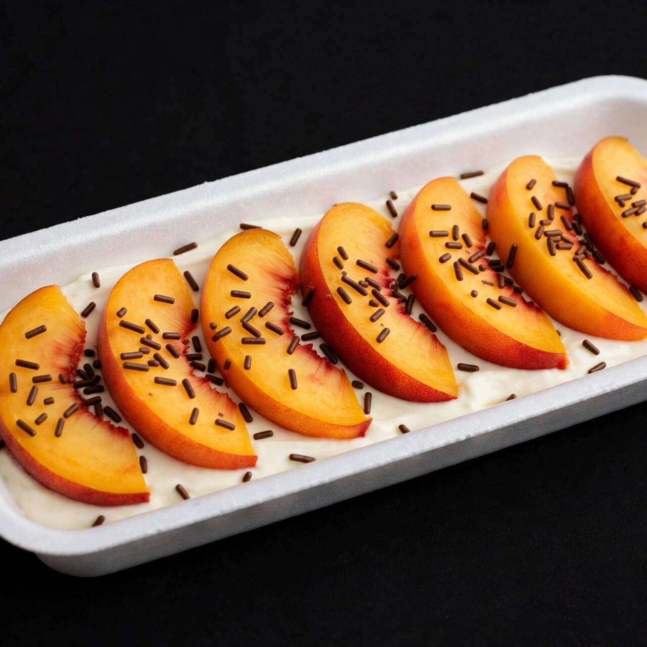 Duraznos con crema especiales