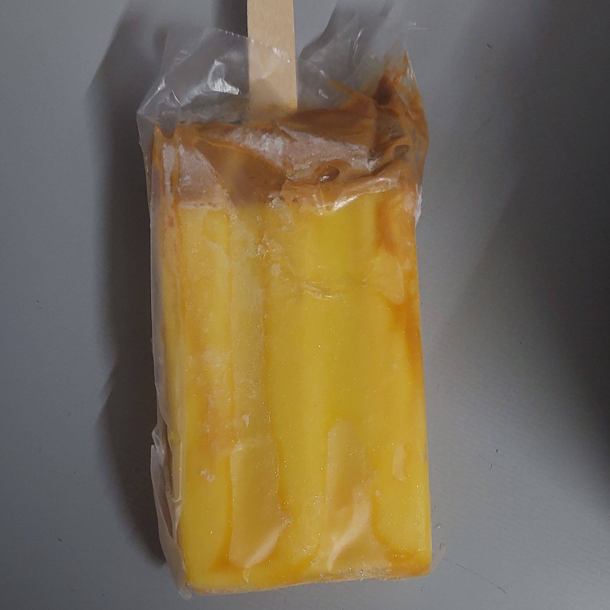 Paleta de Hielo Cajeta con Vainilla
