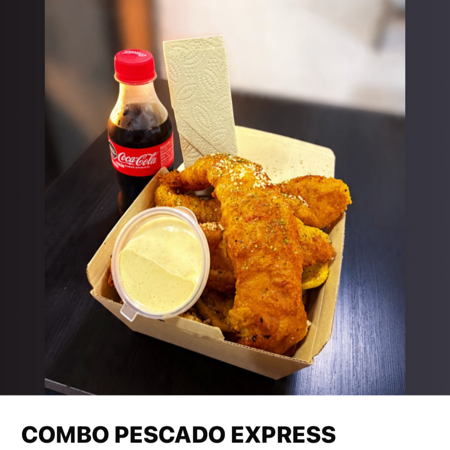 Combo Pescado "Express" (X3) + Papas + Gaseosa