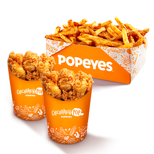 Duo chicharron pop