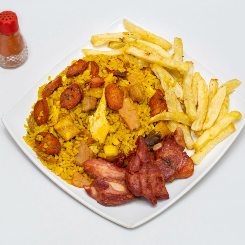Combo Arroz Paisa Familiar con Costillas