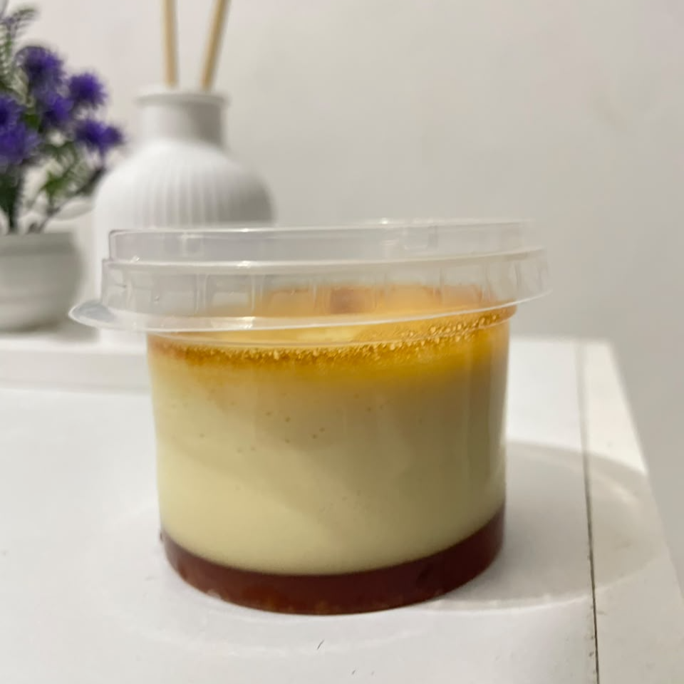 Delicioso pudim de leite condensado