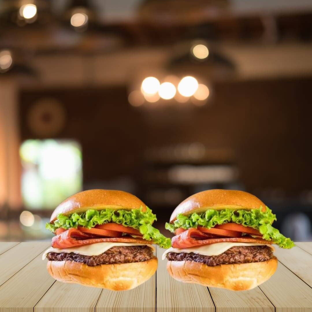 2 Hamburguesas Tocineta