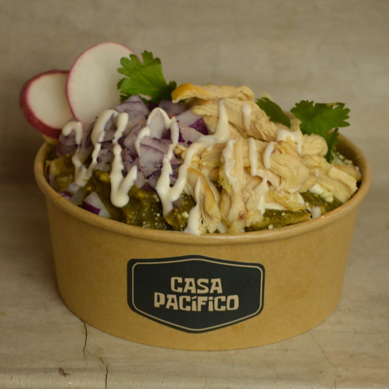 Chilaquiles con Pollo