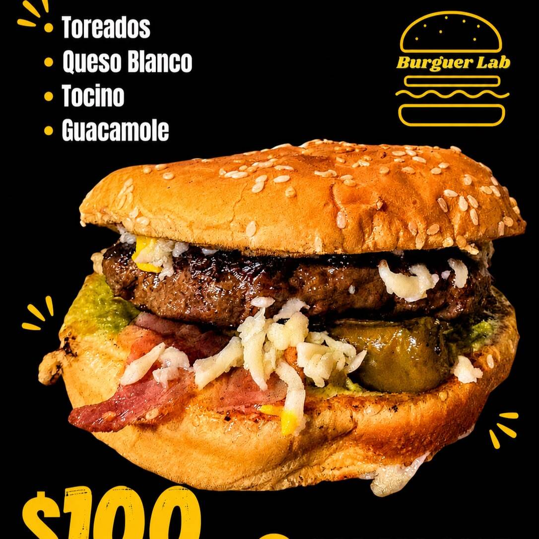 Hamburguesa Burguer Lab
