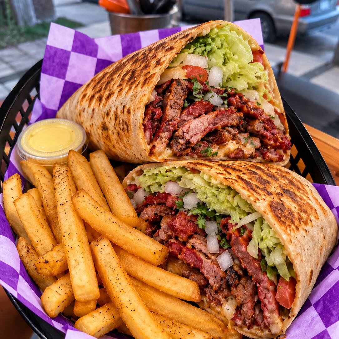 MEGA BURRITO DE ADOBADA XXXL