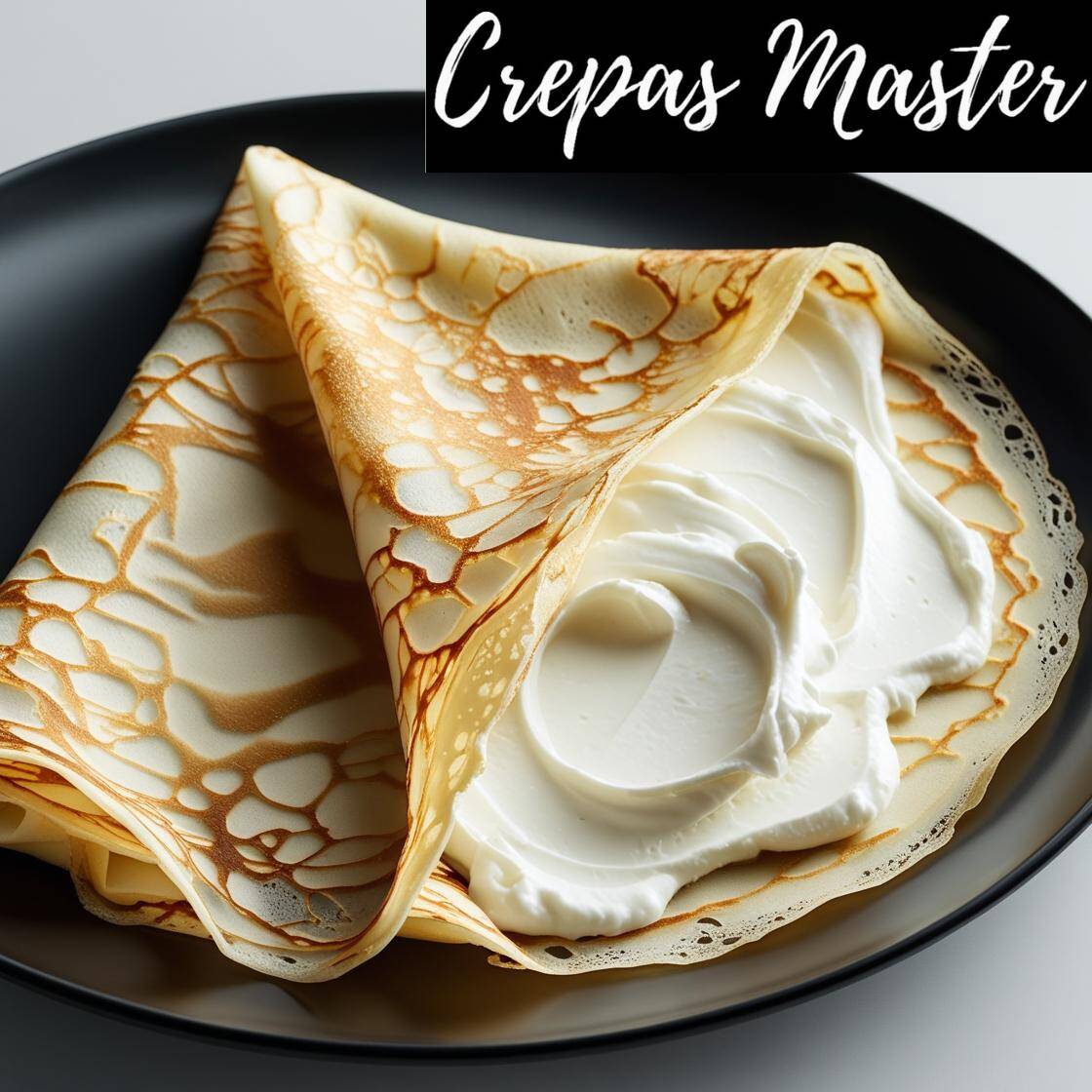 Crepa Dulce de Queso Crema