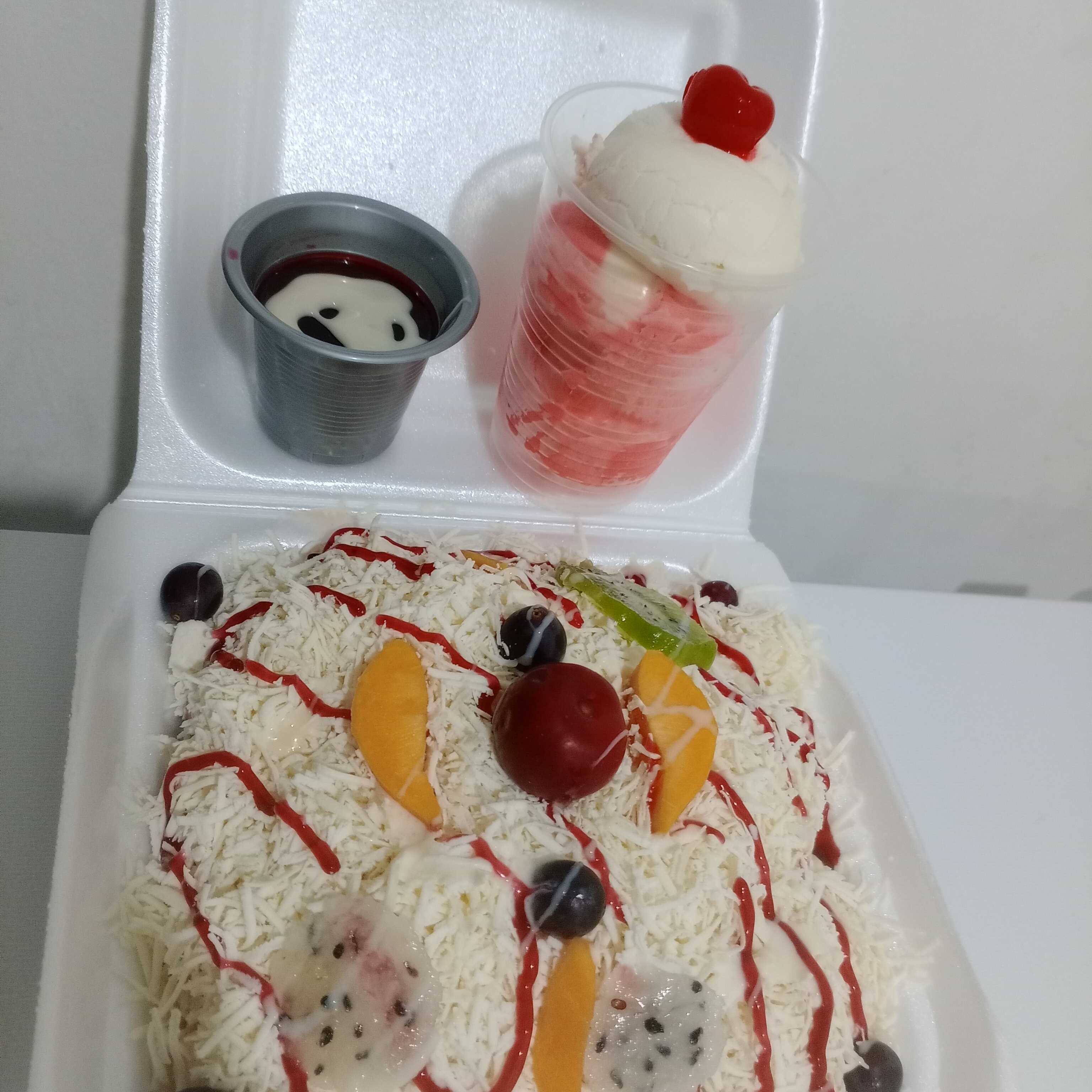 🍏🍓Ensalada de Frutas Quesuda🍌🥭🍒