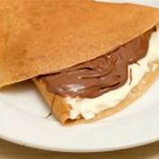 Crepa de Philadelphia y Crema de Avellanas