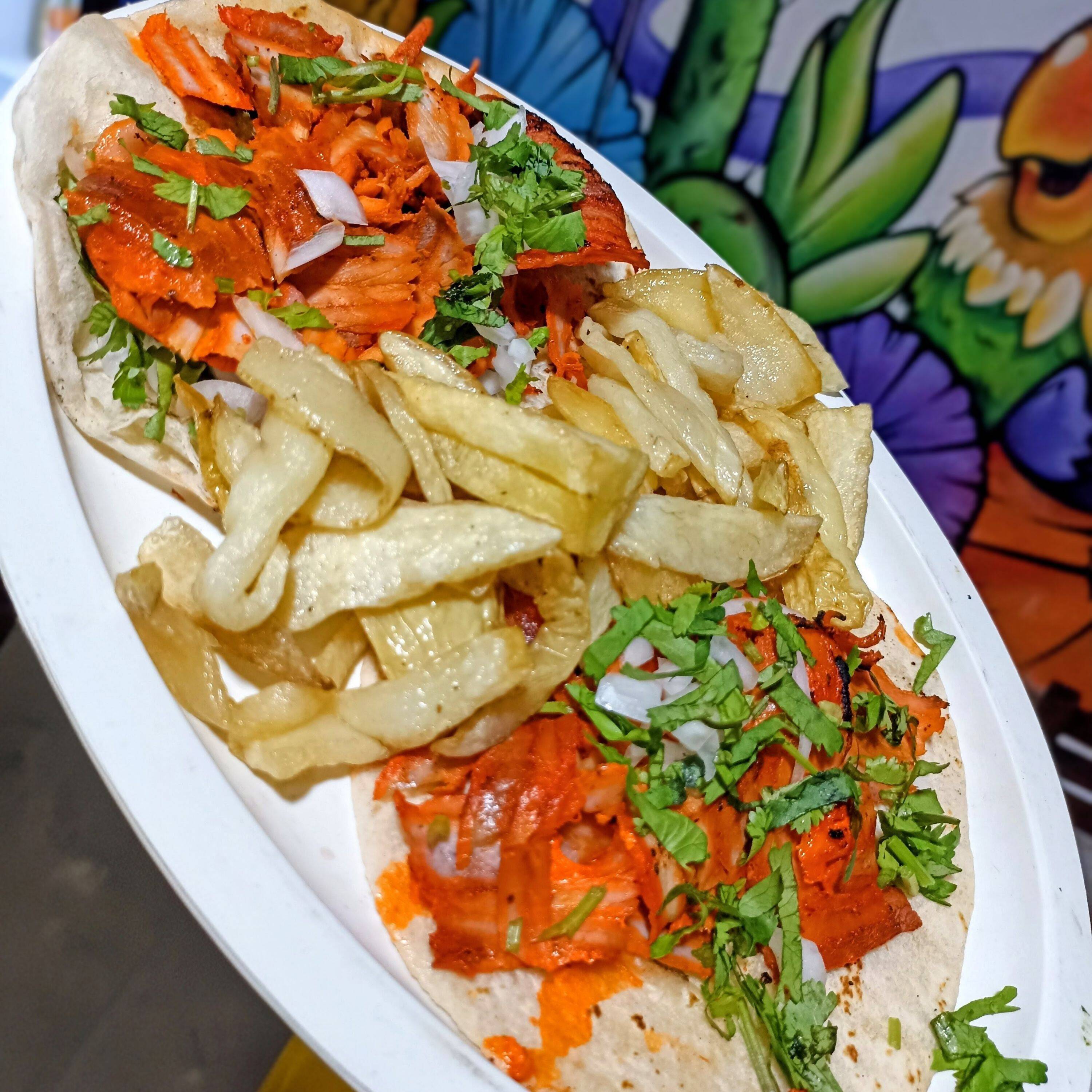 Taco de Harina Trompo