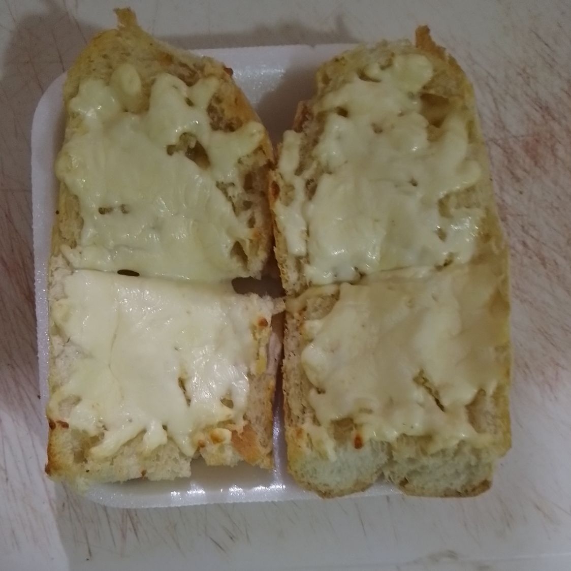 PAN DE AJO Y QUESO