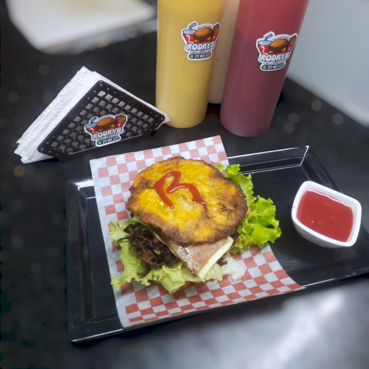 Patacón Carne