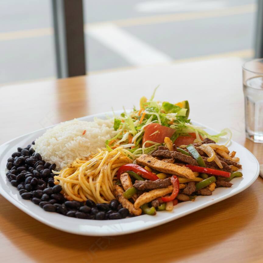 Combo-Casado con Fajitas Mixtas + Refresco
