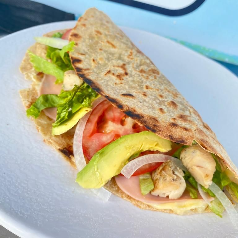 Quesadilla Integral de Pollo BBQ