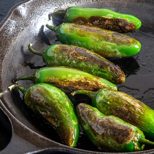 Chile jalapeño asado