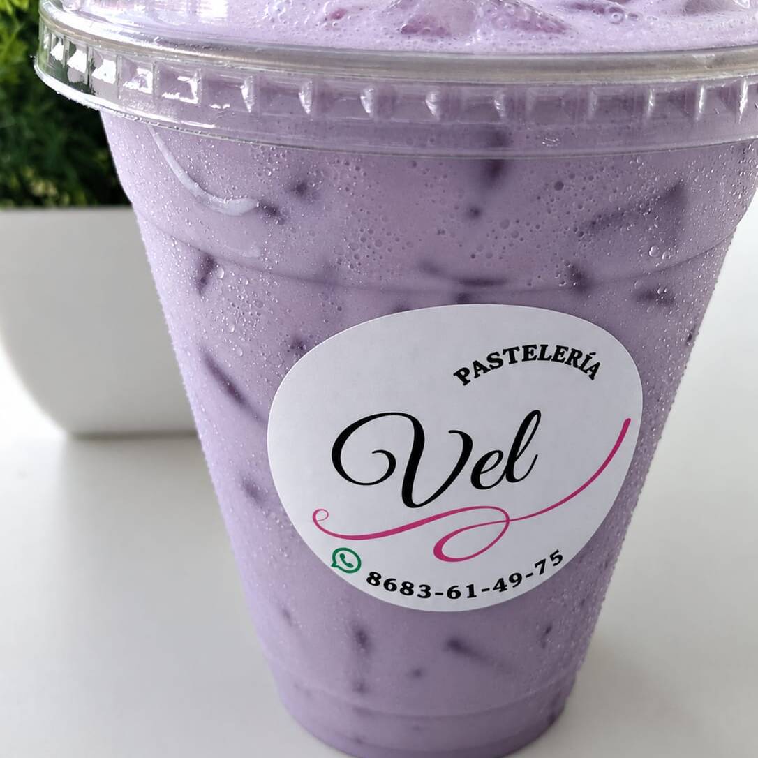 Iced Latte Taro