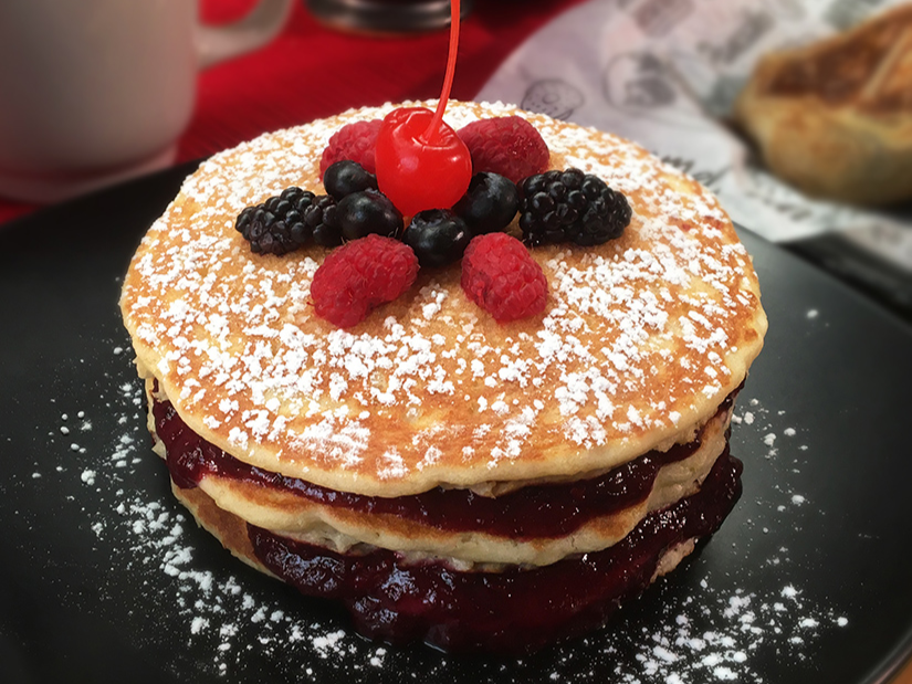Pancakes de Frutos Del Bosque