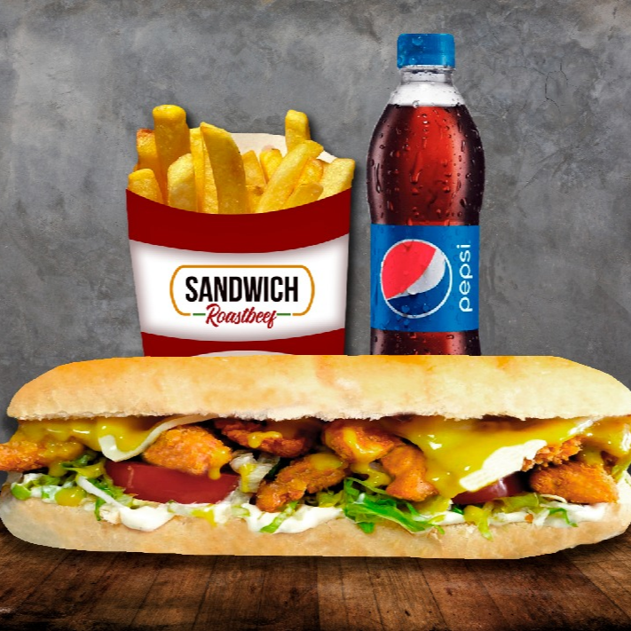 Promocion 2x1 Sándwich Tornados de Pollo Crispy