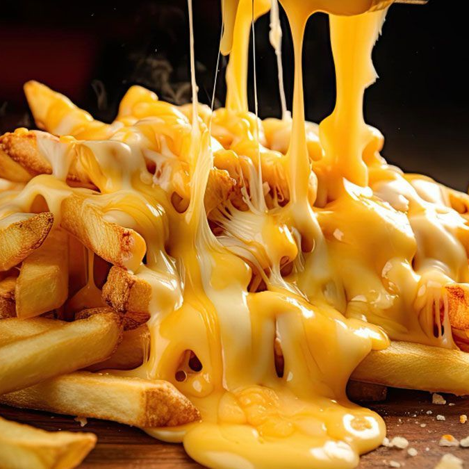 Papas Fritas con Queso