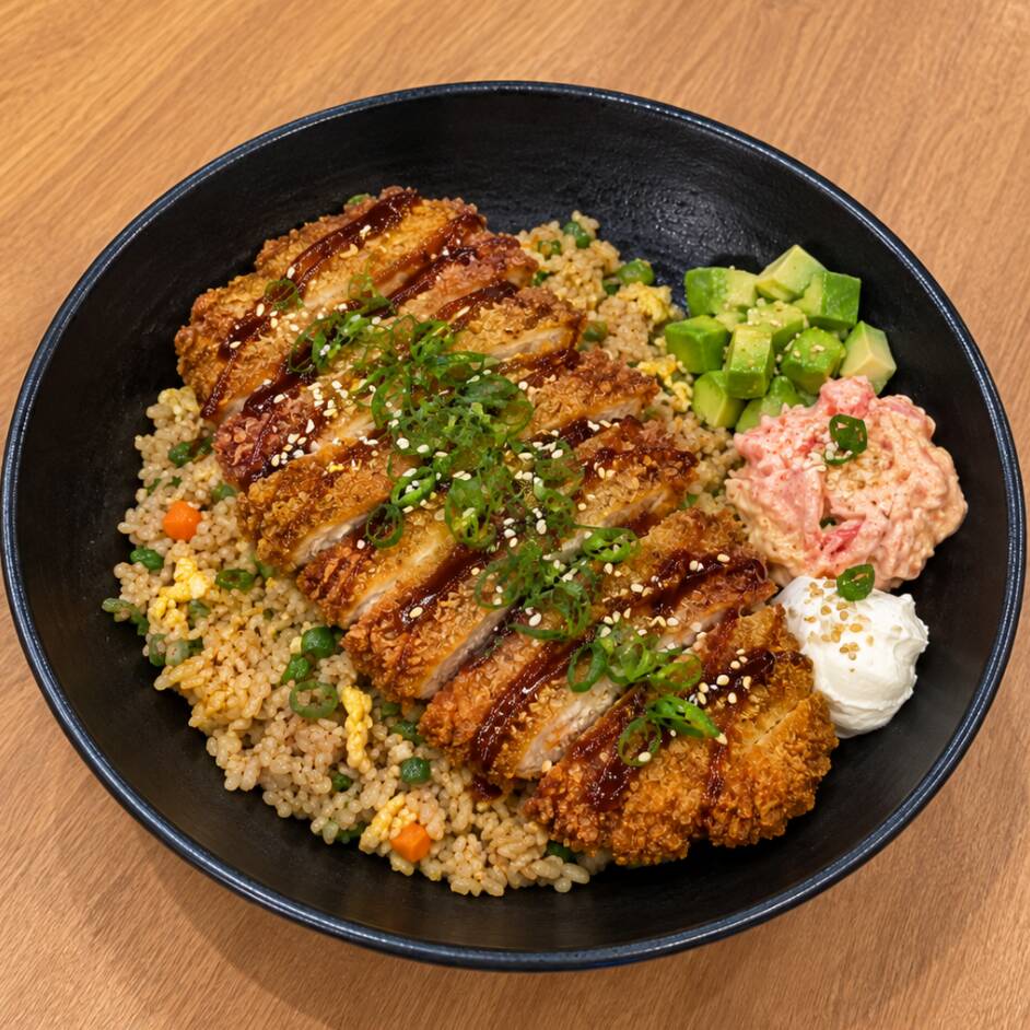 Yakimeshi katsu