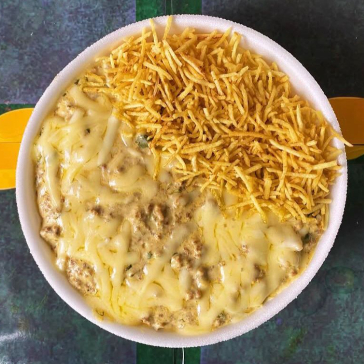 Nossa delicioso fricassé de carne moída, venha conferir…