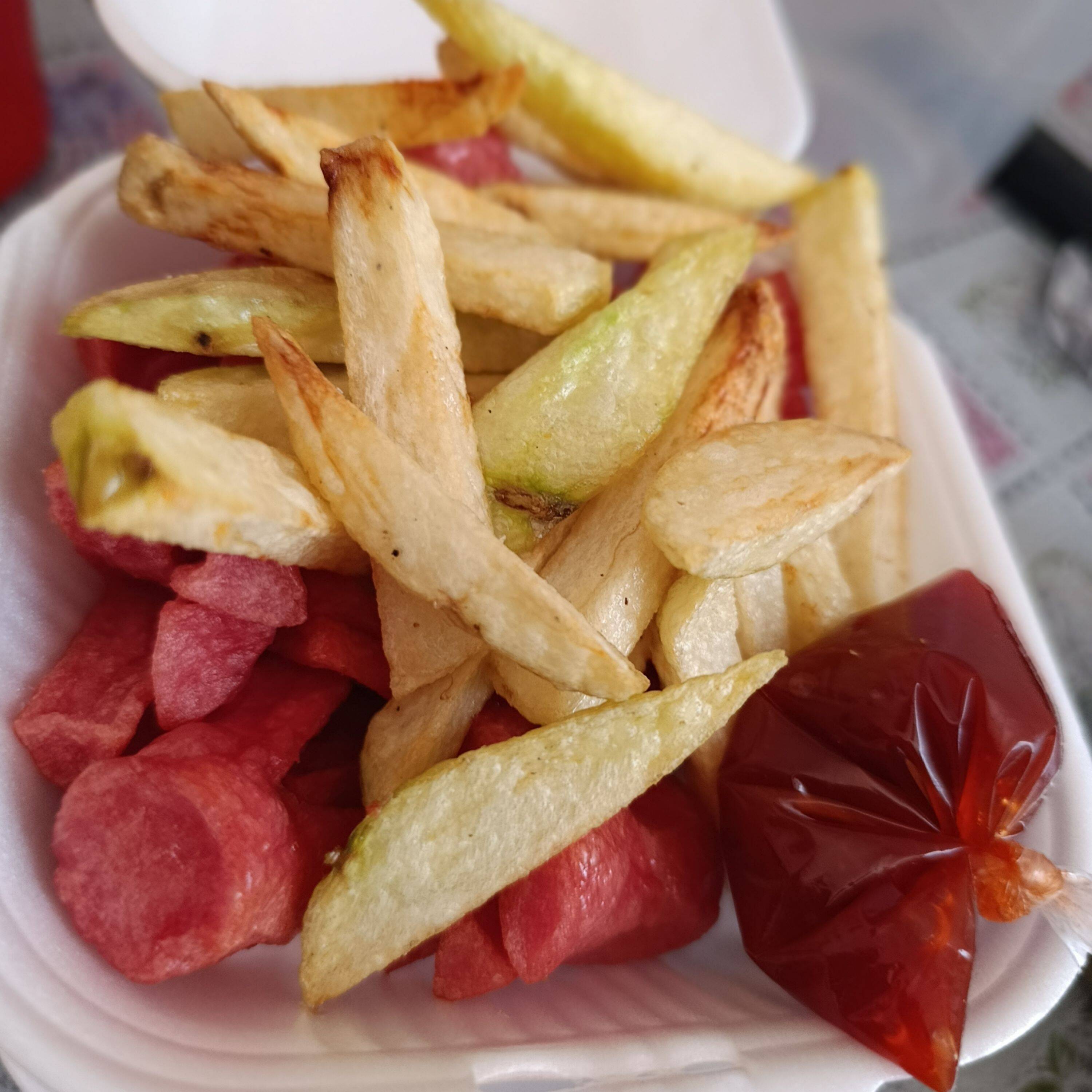 Salchipapas