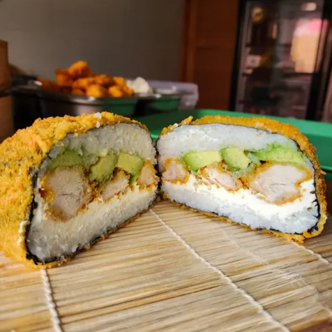 Sushi Burger de Camarón