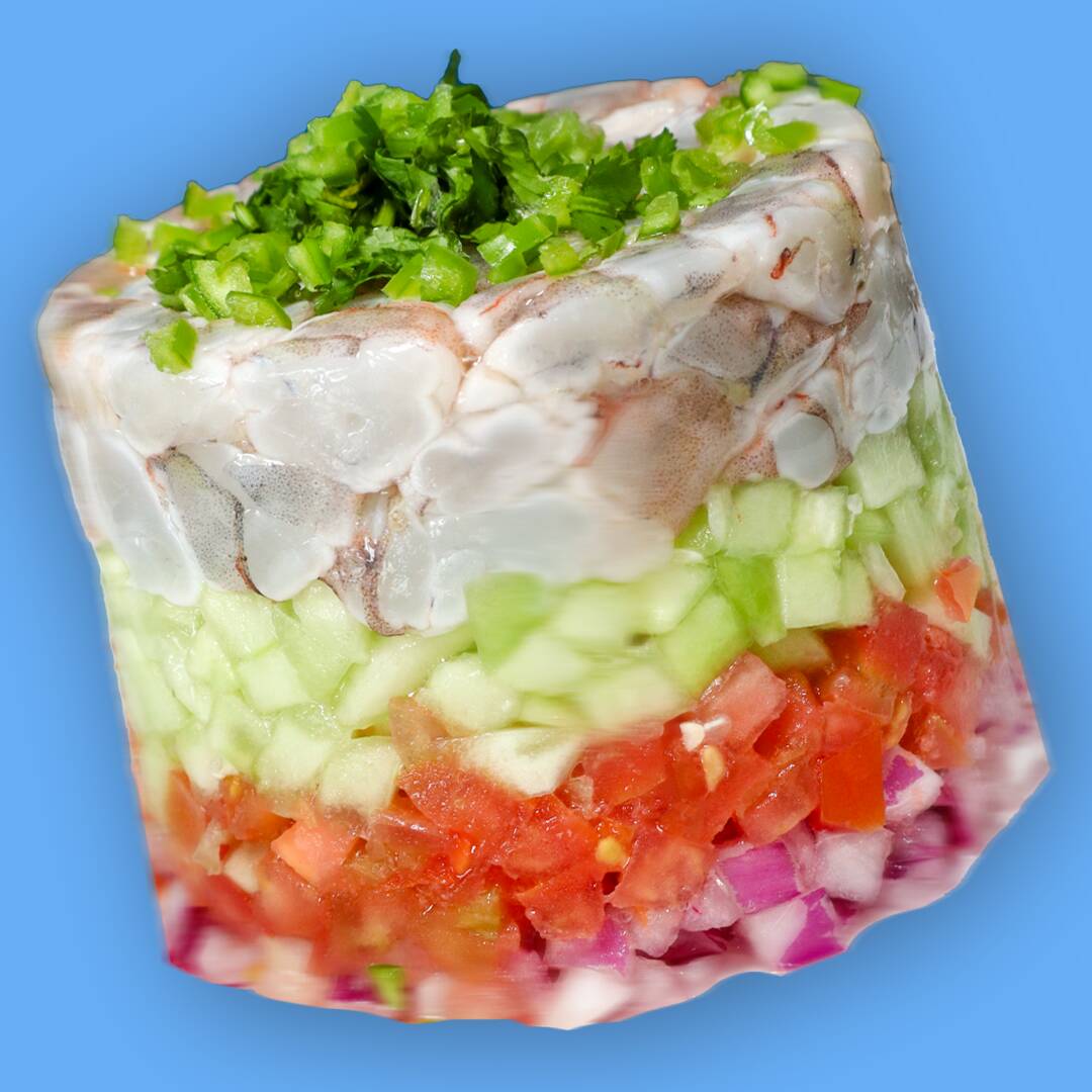 Ceviche Camarón Curtido 1/2 Kg